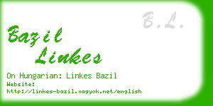 bazil linkes business card